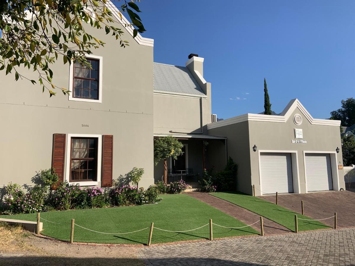 La Gratitude Self Catering Cottage Franschhoek Buitenkant foto